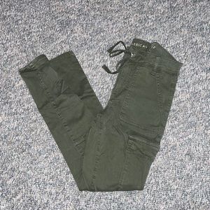 American eagle cargo jeggings